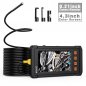 Cámara endoscópica Snake FULL HD + pantalla de 4,3 "+ cámara con 6x luces LED con cable de 10m + IP67