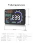 Holografický head up displej do auta 5,5" - HUD palubní počítač do auta (display)