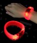 LED-armband - ljudkänsligt rött