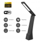 Lampekamera LED oppladbart 1080P + WiFi kamera + 16 GB minne