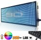 Grand panneau LED avec affichage couleur - 76 cm x 27 cm
