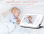 Video pestunka - Baby monitor wifi SET - 4,3" LCD + FULL HD kamera s IR LED + VOX + Teplomer