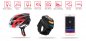 Smart Set moto - casco inteligente + sensor de velocidad del adaptador +