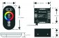 RGB farge fjernkontroll for silikon LED RGB lys stripe