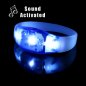 Braccialetti neon party LED - blu