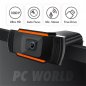 Webcam FULL HD 1080p - USB 2.0 avec support universel