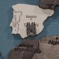 Monumentos mundiais 15pcs - alfinetes em mapas de madeira