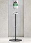 Black stand for automatic disinfection dispenser
