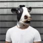 Mascarilla de vaca - disfraz de máscara de cabeza de vaca para niños y adultos