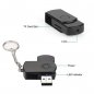 Caméra en clé usb avec HD + enregistrement vidéo espion caché + microphone + détection de mouvement