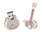 Joyas clave USB - guitarra con strass