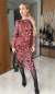 Dámské midy šaty - vzor leopard - ISERIA - fashion Julzz