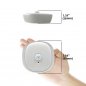 Magnetic LED round light powered by 3xAAA 1,5V battery with motion sensor