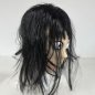 Máscara facial Momo de muñeca aterradora (niña) - para niños y adultos para Halloween o carnaval