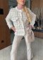 Kremové dámské sako - pepito - CALESTIA - fashion Julzz