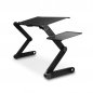 Support pour ordinateur portable avec plateforme pour souris de METAL + PIEDS AJUSTABLES
