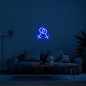 Sinal LED de luz neon 3D - Motivo de mulher e mulher 50 cm