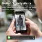 Mini Security WiFi Spy Full HD-kamera med vandret roterende linse 180 °