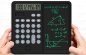 Solar panel calculator 6,5" + LCD board as a notepad + Pen for writing