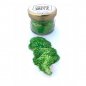 Bio Glitter kroppsdekorasjoner - Glitrende pulver (støv) ansikt, hår, hud - 10g (grønn)