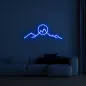 Tanda neon LED cahaya pada dinding 3D - GUNUNG 75 cm