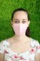 NANO Gesichtsmaske Pink - elastisch (97% Polyester + 3% Elasthan)