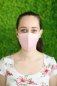 NANO face mask Pink - elastic (97% Polyester + 3% Spandex)