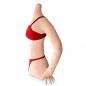 Girlfriend-Kissen - Schiebeschlafkissen für Männer in Form einer Frau mit Arm (halber Körper)
