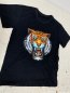 LED-T-Shirt - Tiger (Kopf) leuchtendes + blinkendes T-Shirt