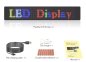 Panneau LED pour voiture - affichage LED flexible (défilement) polychrome - programmable via Bluetooth pour mobile