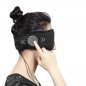 内蔵ヘッドフォンによるアイマスク睡眠-睡眠モニタリング