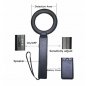 Hand held metal detector - Portable profi scanner for 9V battery + sensitivity adjustment