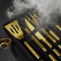 Accesorios para asar - BBQ set 5 piezas GOLDEN tools