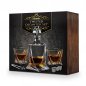 Juego de jarras de whisky (Alcohol) - 2 tazas + 9 piedras de hielo y accesorios