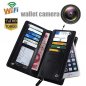 Wallet spy camera na nakatago sa WiFi + FULL HD 1080P + motion detection