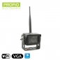 AHD Wireless reversing camera with IR night vision 13 m and viewing angle up to 150 °