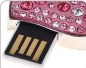 Permata USB Hati dengan berlian pin