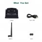 WiFi reversing camera 720P with 2xIR LED - live transmission to mobile (iOS, Android) + Magnet + Battery 9600mAh