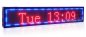 LED-Informationstafel mit 7 Farben - 51 cm x 15 cm