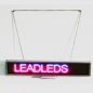 Affichage LED avec texte défilant en 3 couleurs - 56 cm x 11 cm