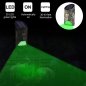 動物と人間の動きのPIR検出による緑色光のハンティング+ソーラー充電