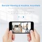 กล้องคอห่านหมุนรูเข็มสอดแนม Full HD + แบตเตอรี่ 5000mAh + ตรวจจับการเคลื่อนไหว WiFi / P2P +