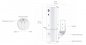 Outdoor IP WiFi Camera iSensor Patio - High Definition + rotary 240 ° viewing angle