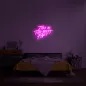 LED лого на стена - 3D модел на осветление BEST PARTY 75см