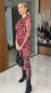 Dámské midy šaty - vzor leopard - ISERIA - fashion Julzz