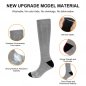 Electric socks heated - warming socks rechargeable - 4 temperature levels with 2x5000mAh battery