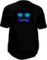 Džentelmenas - LED ekvalaizerio marškinėliai