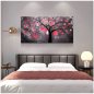 Modern wall paintings - Metal (aluminum) - LED backlit RGB 20 colors - Tree 50x100cm