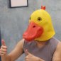 Duck mask - silikon ansikts (huvud) halloween mask för barn och vuxna