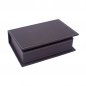 Doplnok kancelária - luxusný kožený SET 14 ks na písací stôl (Čierna koža)